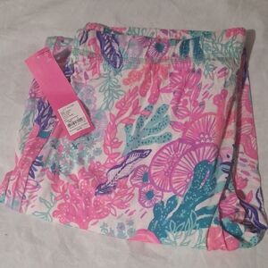 Lilly Pulitzer Seaside Carnavalle Floral Pajama Pants Size L NWT